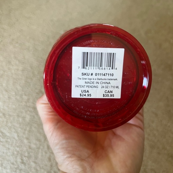 Starbuck Iced Beverage Cup Christmas 2023 - Picture 6 of 6